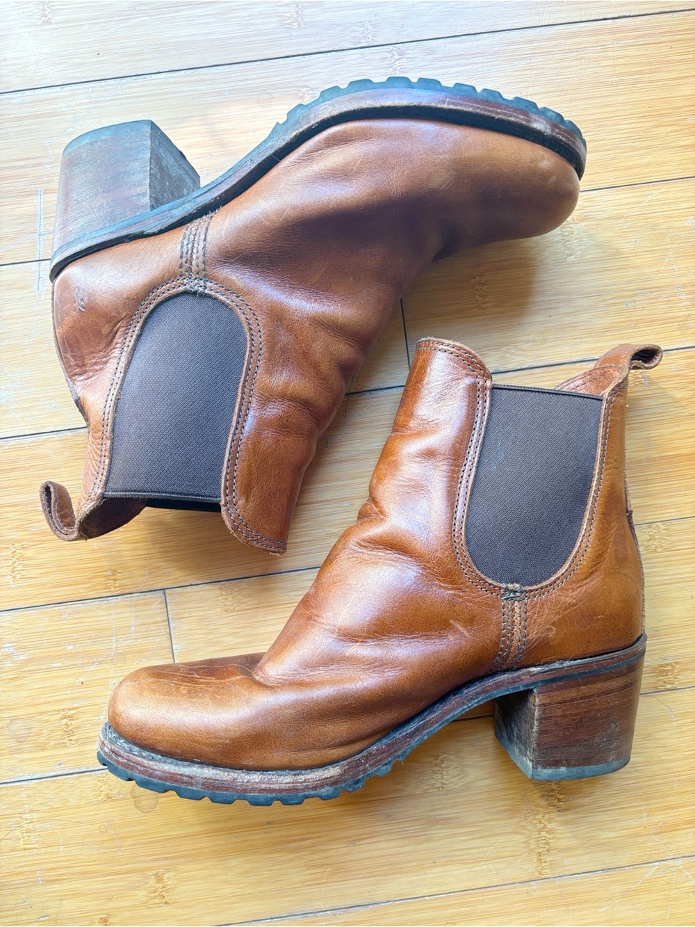 FRYE Leather Ankle Boots
